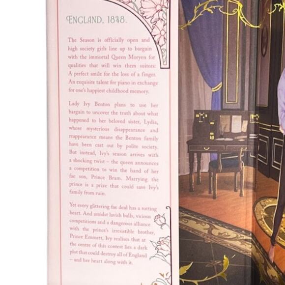 FairyLoot The Rose Bargain by Sasha Peyton Smith - February 2025 Special Limited - Picture 11 of 14